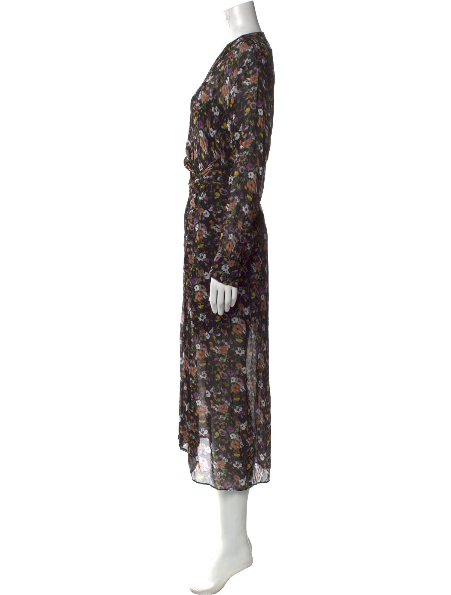 Rag & Bone Floral Print Long Dress w/ Tags