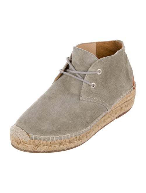 Rag & Bone Suede Whipstitch Trim Lace-Up Boots