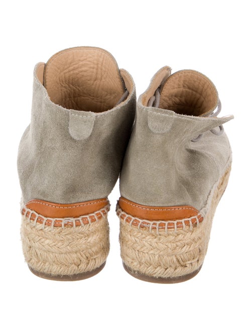 Rag & Bone Suede Whipstitch Trim Lace-Up Boots