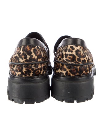 Rag & Bone Ponyhair Animal Print Loafers