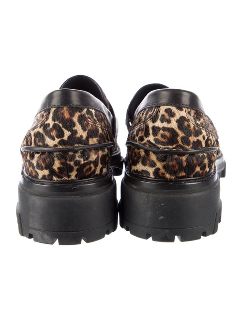 Rag & Bone Ponyhair Animal Print Loafers