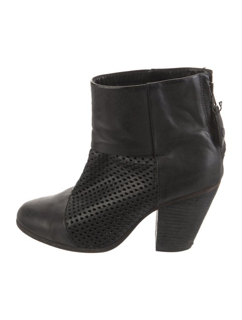 Rag & Bone Leather Lasercut Accents Boots