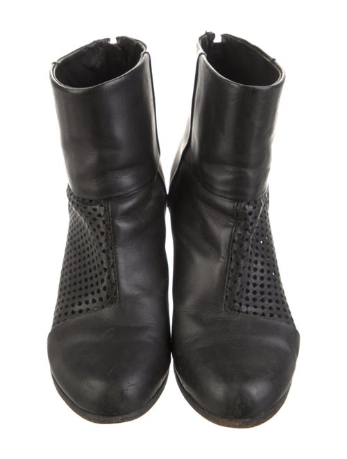 Rag & Bone Leather Lasercut Accents Boots