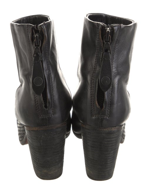 Rag & Bone Leather Lasercut Accents Boots
