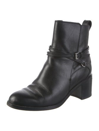 Rag & Bone Leather Moto Boots