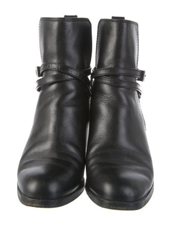 Rag & Bone Leather Moto Boots