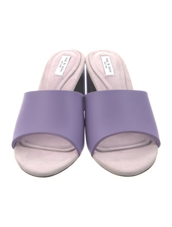 Rag & Bone Leather Slides