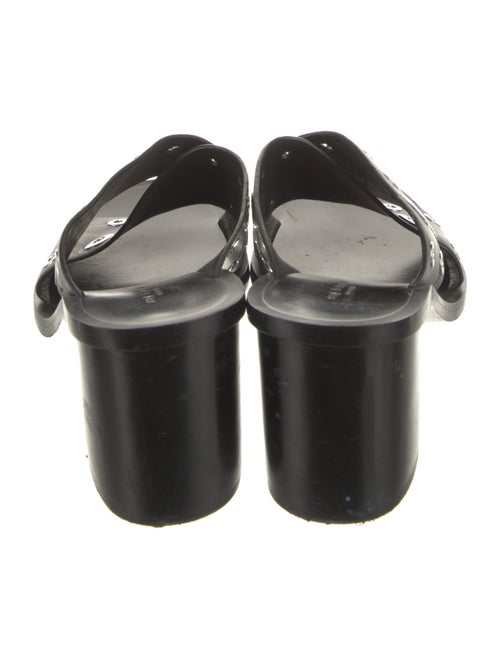 Rag & Bone Leather Studded Accents Slides