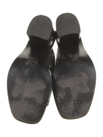 Rag & Bone Leather Studded Accents Slides