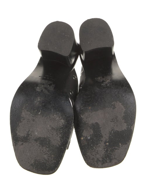 Rag & Bone Leather Studded Accents Slides