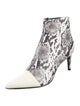 Rag & Bone Embossed Leather Animal Print Boots