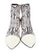 Rag & Bone Embossed Leather Animal Print Boots