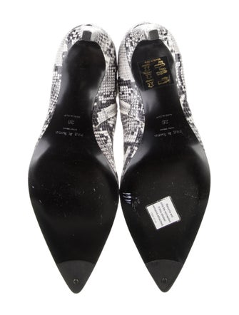 Rag & Bone Embossed Leather Animal Print Boots