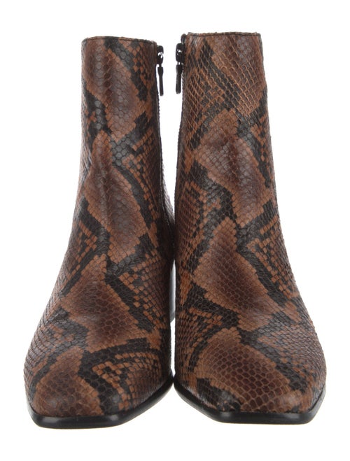 Rag & Bone Snakeskin Animal Print Boots