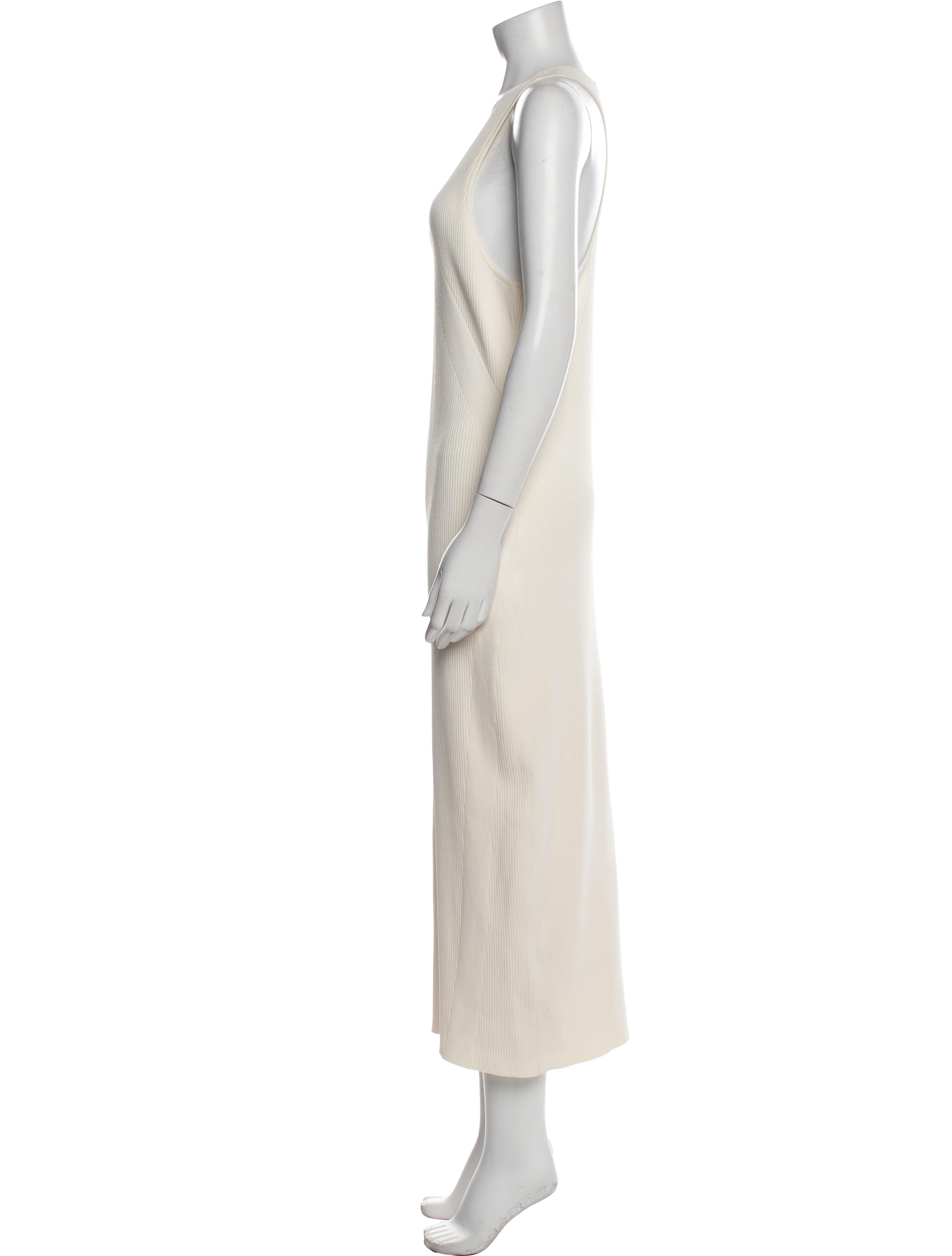 Rag & Bone Scoop Neck Midi Length Dress