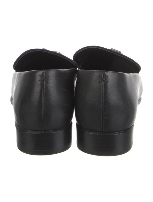 Rag & Bone Leather Chain-Link Accents Loafers