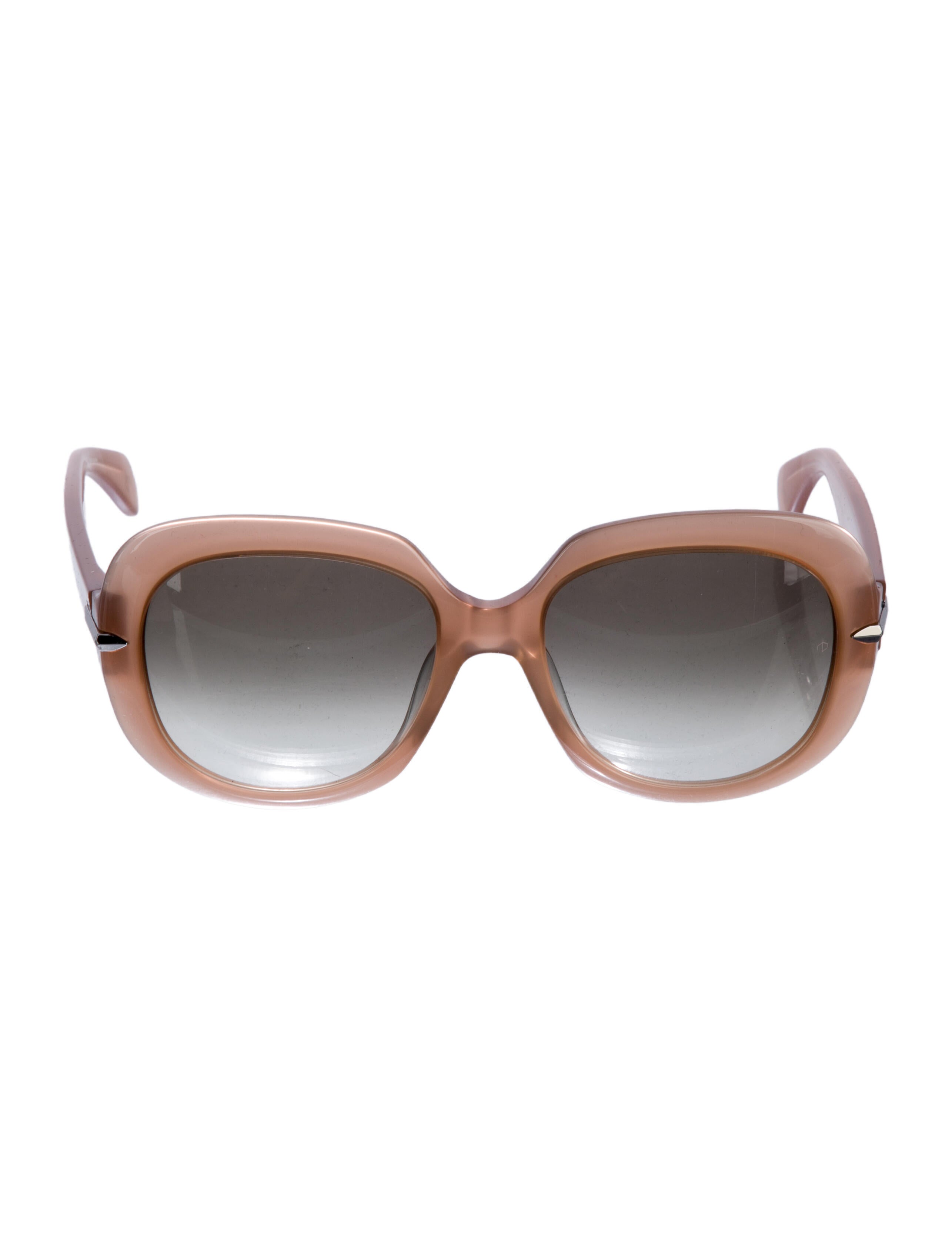 Rag & Bone Oversize Gradient Sunglasses