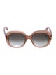 Rag & Bone Oversize Gradient Sunglasses