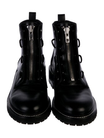 Rag & Bone Leather Combat Boots