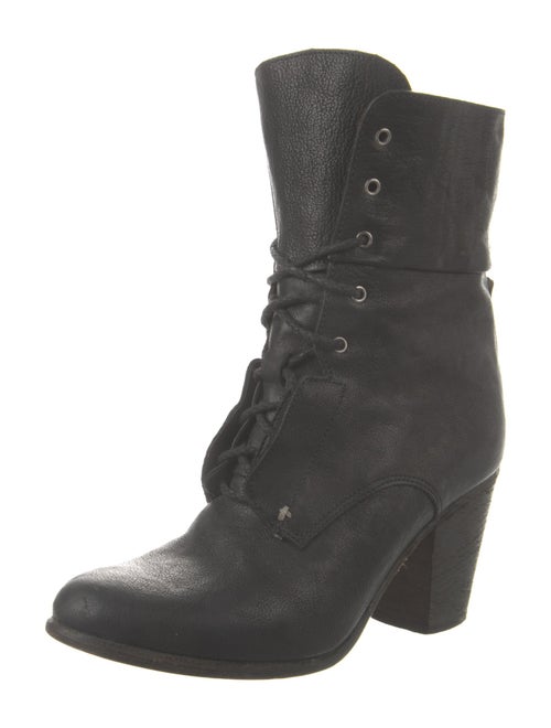 Rag & Bone Leather Lace-Up Boots