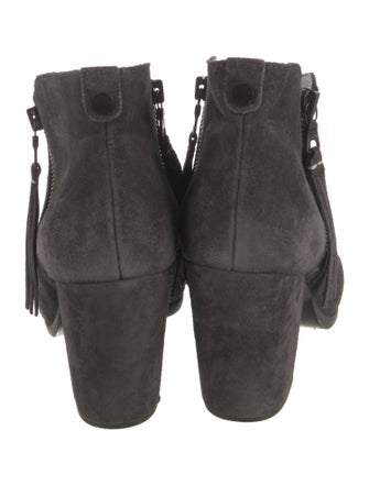 Rag & Bone Suede Tassel Accents Boots