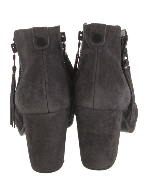 Rag & Bone Suede Tassel Accents Boots