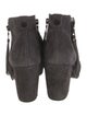 Rag & Bone Suede Tassel Accents Boots