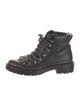 Rag & Bone Leather Studded Accents Combat Boots