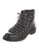 Rag & Bone Leather Studded Accents Combat Boots