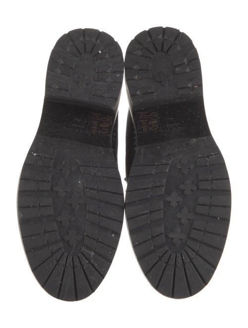 Rag & Bone Leather Studded Accents Combat Boots