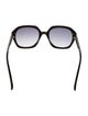 Rag & Bone Square Gradient Sunglasses