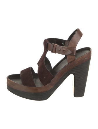 Rag & Bone Leather Slingback Sandals