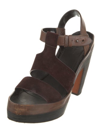 Rag & Bone Leather Slingback Sandals