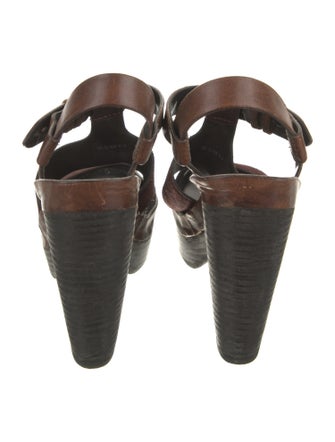 Rag & Bone Leather Slingback Sandals