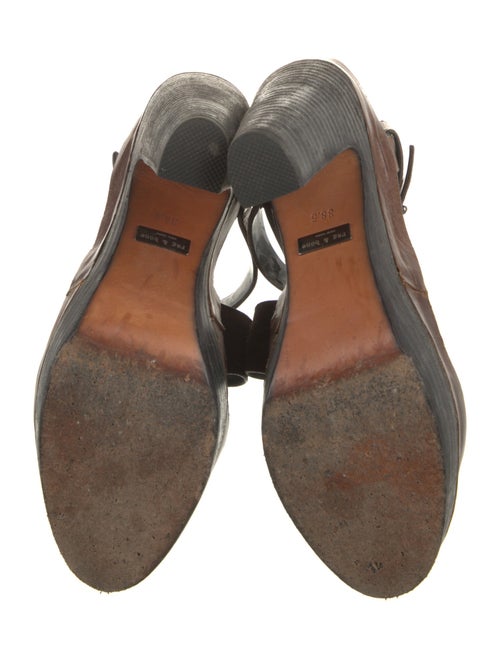 Rag & Bone Leather Slingback Sandals