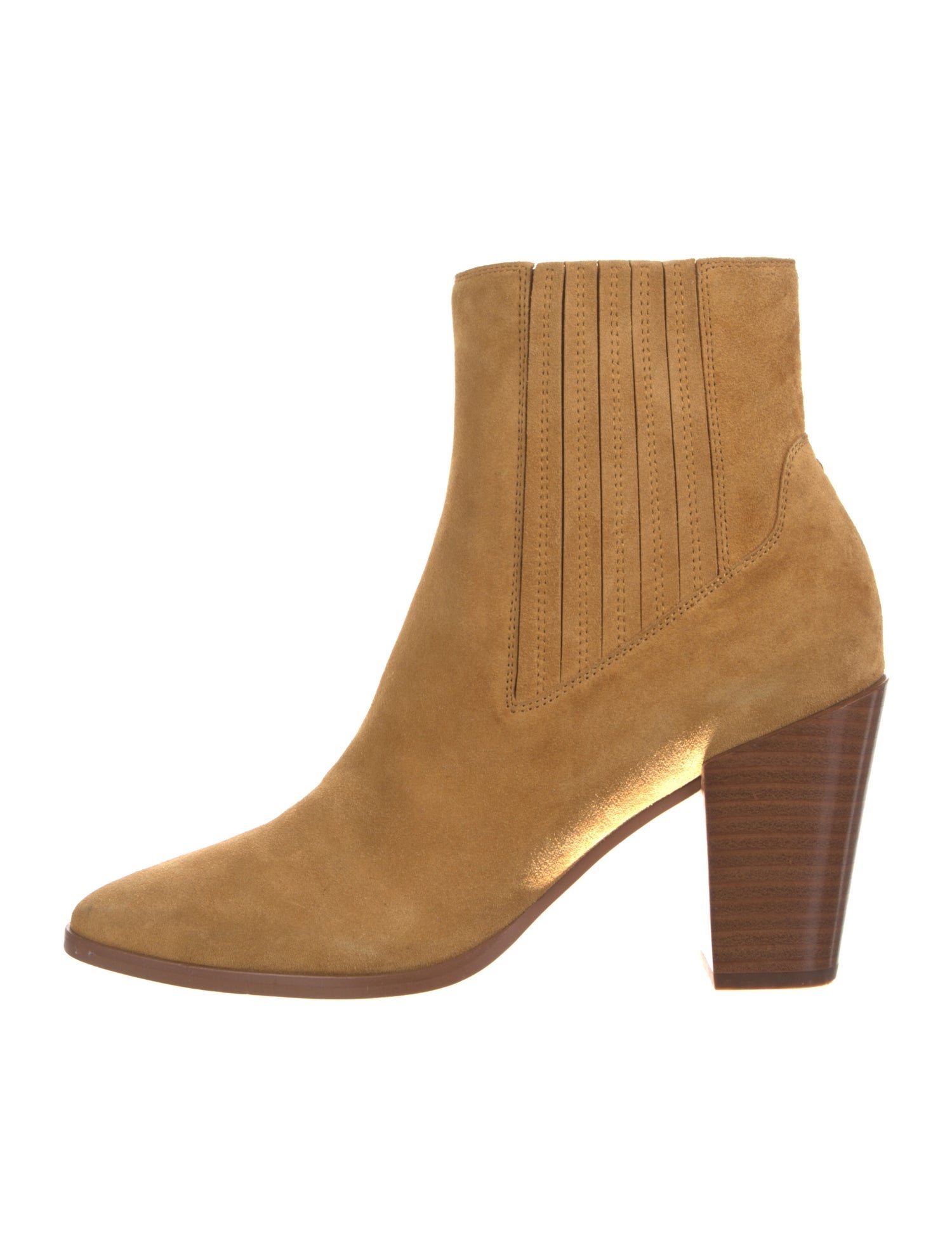 Rag & Bone Suede Colorblock Pattern Sock Boots