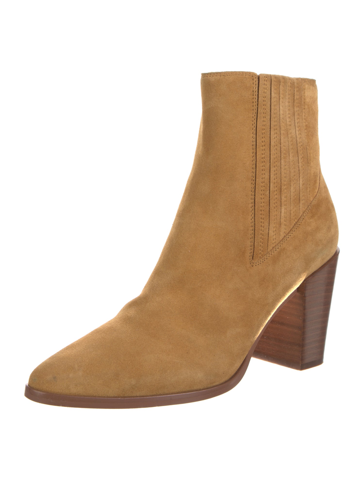 Rag & Bone Suede Colorblock Pattern Sock Boots