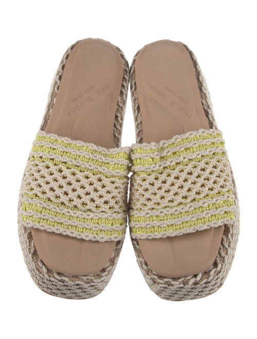 Rag & Bone Leather Printed Slides