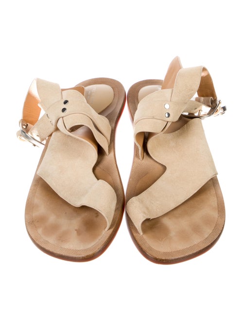 Rag & Bone Suede Leather Trim Embellishment Gladiator Sandals