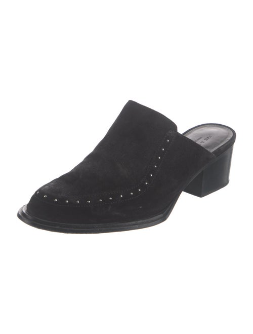 Rag & Bone Suede Studded Accents Mules