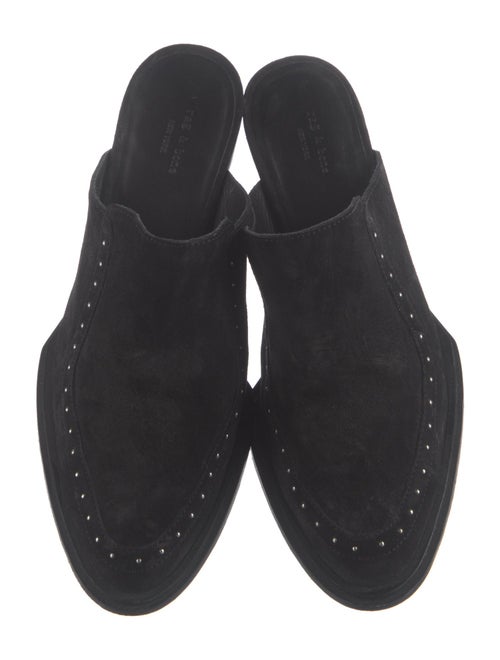 Rag & Bone Suede Studded Accents Mules