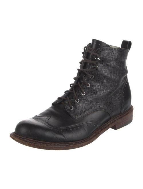 Rag & Bone Leather Combat Boots