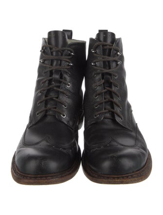 Rag & Bone Leather Combat Boots