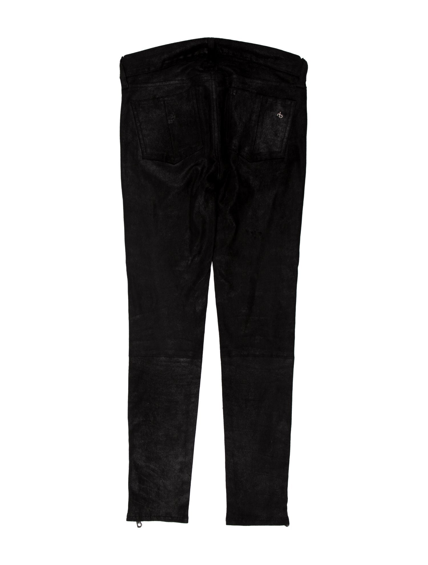 Rag & Bone Lamb Leather Skinny Leg Pants