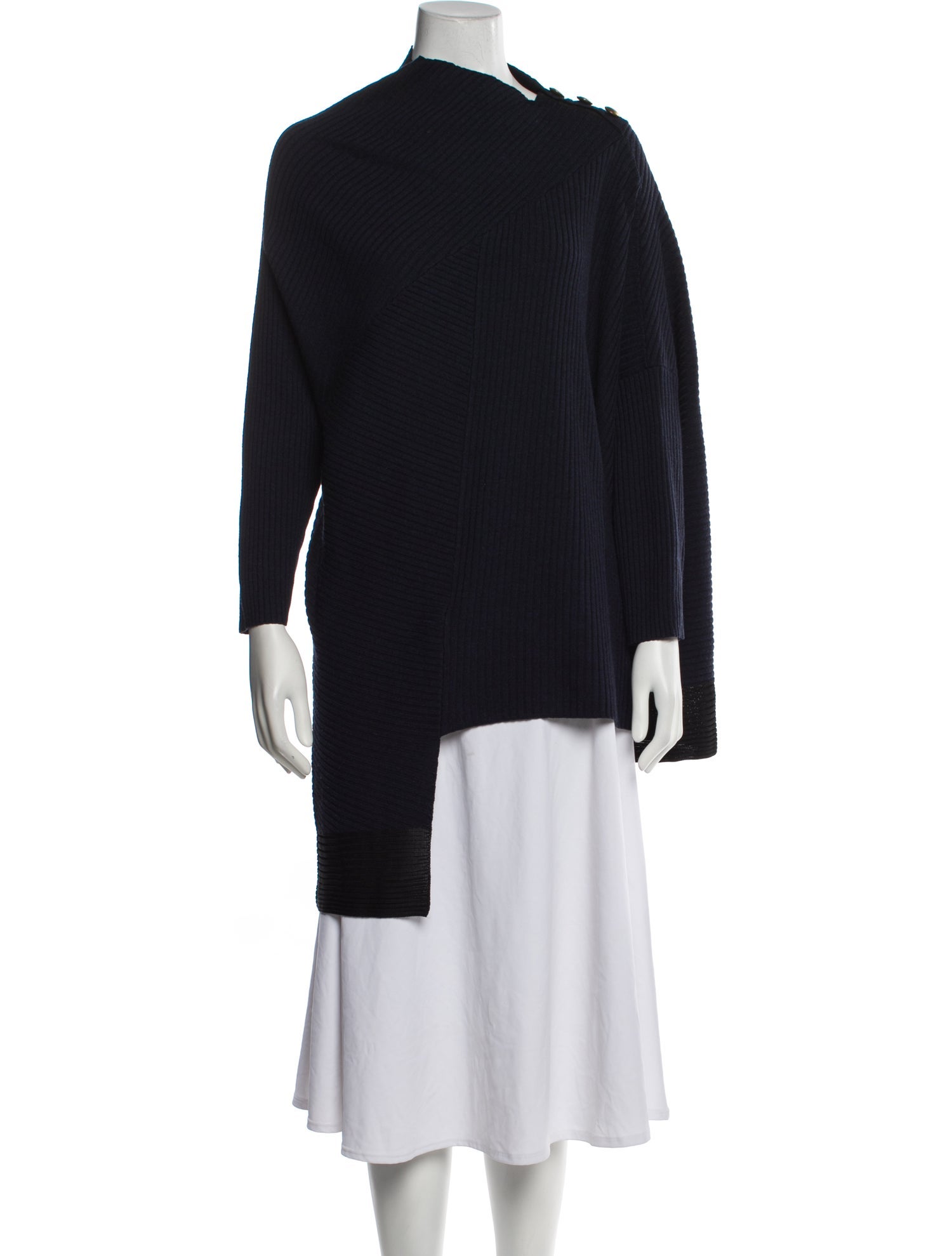 Rag & Bone Merino Wool Bateau Neckline Sweater