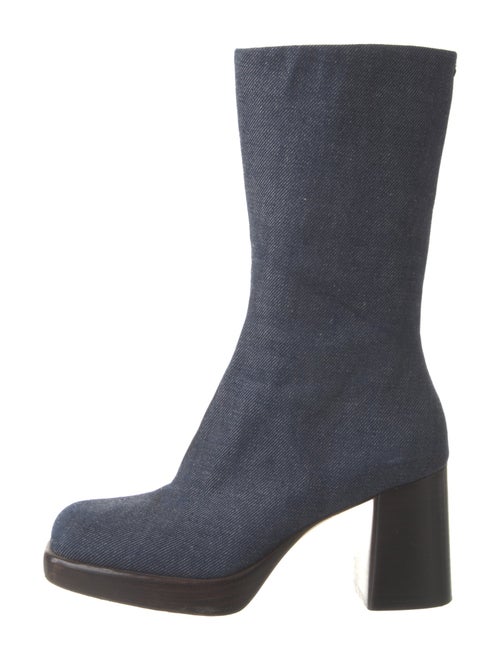 Rag & Bone Denim Printed Sock Boots