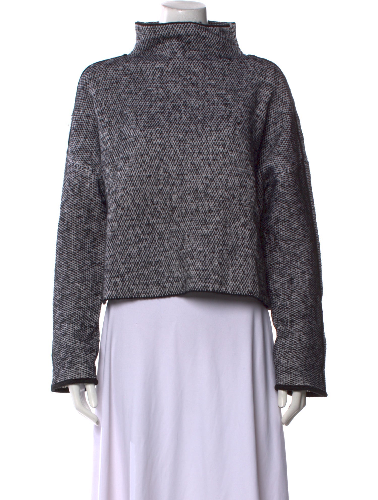 Rag & Bone Merino Wool Mock Neck Sweater