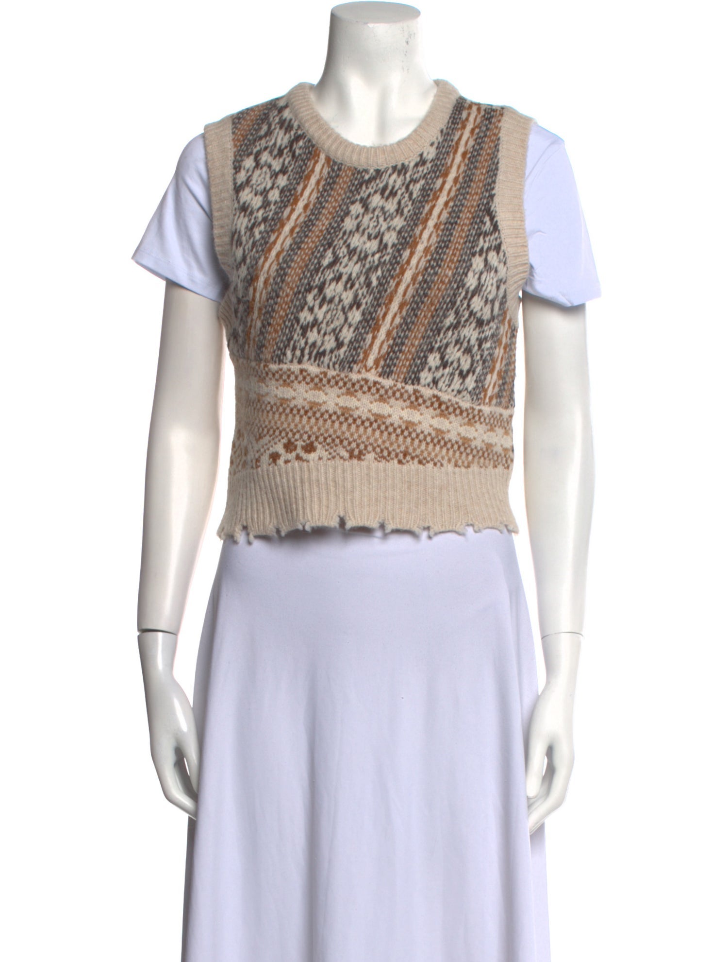 Rag & Bone Wool Printed Sweater