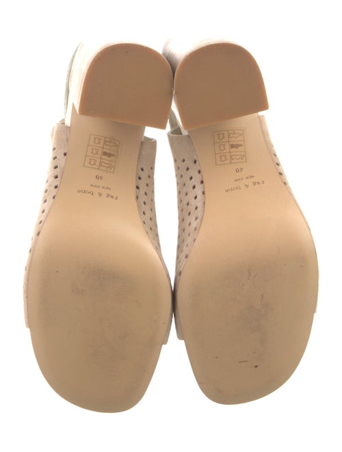Rag & Bone Suede Slingback Sandals
