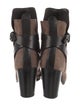 Rag & Bone Suede Leather Trim Embellishment Boots